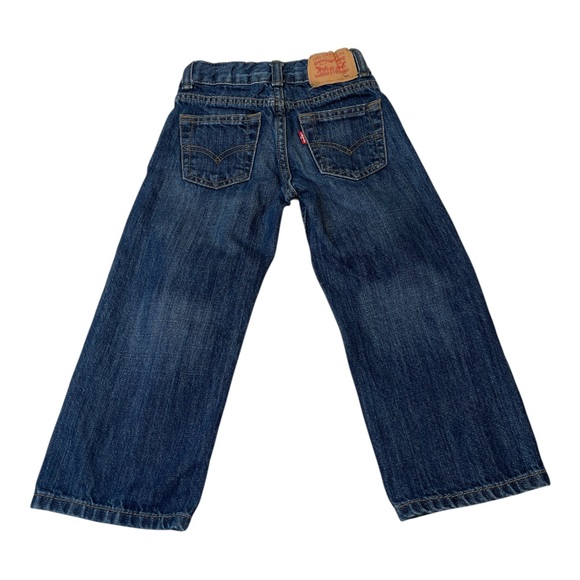 Levi’s 505 Regular Blue Denim Cotton Jeans Boy’s Size 4T - Picture 1 of 11
